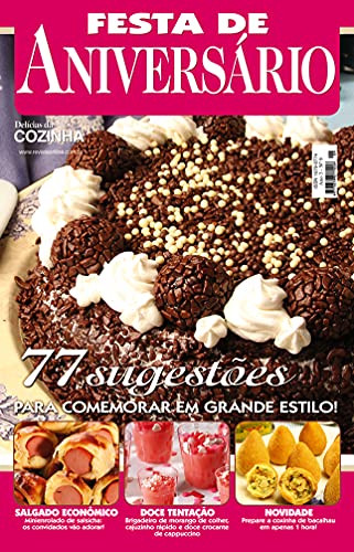 Livro PDF Delícias da Cozinha: Festa de Aniversário