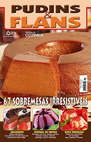 Livro PDF Delícias da Cozinha: Pudins e Flans