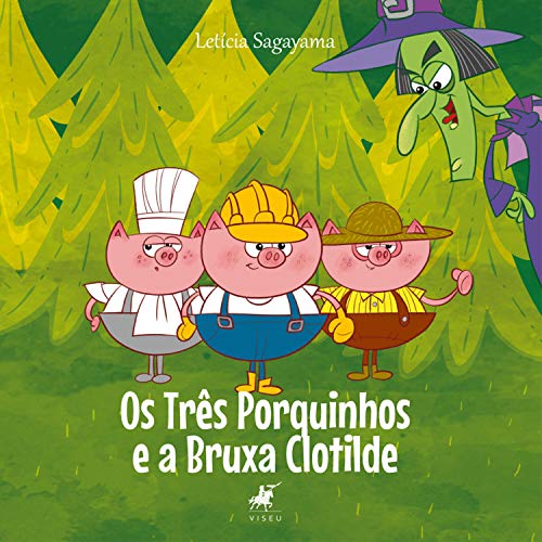 Capa do livro: Os três porquinhos e a bruxa Clotilde - Ler Online pdf