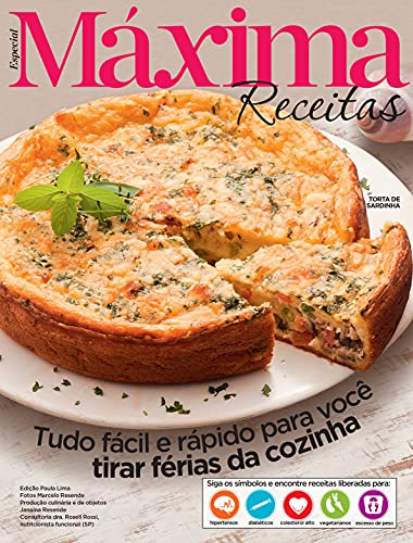 Capa do livro: Revista Máxima Receitas – Tudo fácil e rápido para você tirar férias da cozinha - Ler Online pdf