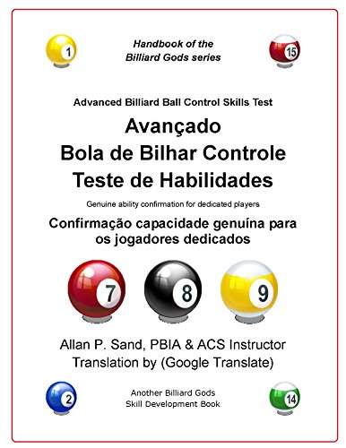 Livro PDF: Avançado Bola de Bilhar Controle Teste de Habilidades: Confirmação capacidade genuína para os jogadores dedicados