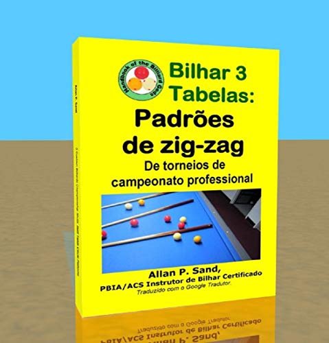 Livro PDF Bilhar 3 Tabelas – Padrões de zig-zag: De torneios de campeonato professional
