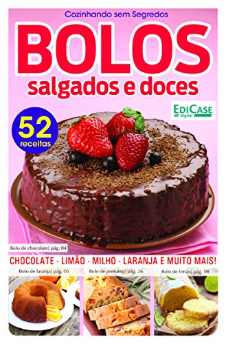 Capa do livro: Cozinhando Sem Segredos Ed. 3 – Bolos Caseiros - Ler Online pdf