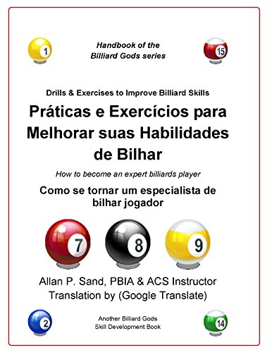Livro PDF Práticas e Exercícios para Melhorar suas Habilidades de Bilhar: Como se tornar um especialista de bilhar jogador