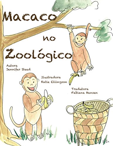 Livro PDF: Macaco no Zoológico: Portuguese and English