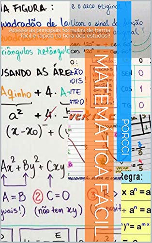 Capa do livro: Matemática Fácil: As principais fórmulas matemáticas para você nunca mais se esquecer!! - Ler Online pdf