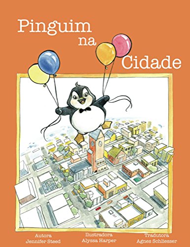 Livro PDF Pinguim na Cidade: Portuguese and English