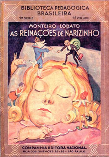 Capa do livro: Reinações de Narizinho – Narizinho Arrebitado: Volume 1 - Ler Online pdf