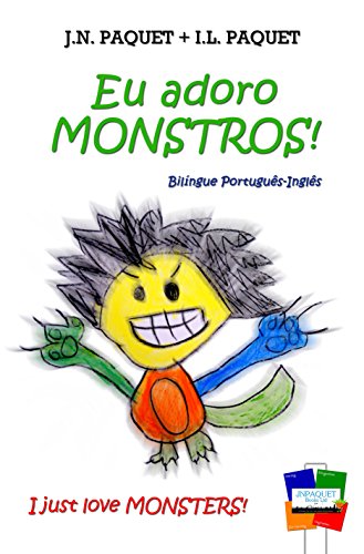 Livro PDF: Eu adoro MONSTROS! (Bilíngue Português-Inglês) (Eu adoro! Livro 1)