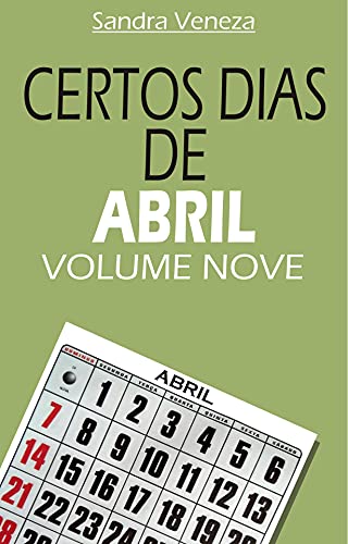 Livro PDF CERTOS DIAS DE ABRIL – VOLUME NOVE