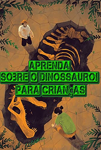 Capa do livro: Aprenda sobre o dinossauro! para crianças - Ler Online pdf