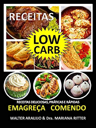 Livro PDF RECEITAS LOW CARB EMAGREÇA COMENDO