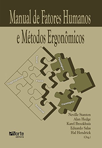 Capa do livro: Manual de fatores humanos e métodos ergonômicos - Ler Online pdf