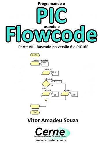 Livro PDF Programando o PIC usando o Flowcode Parte VII – Baseado na versão 6 e PIC16F