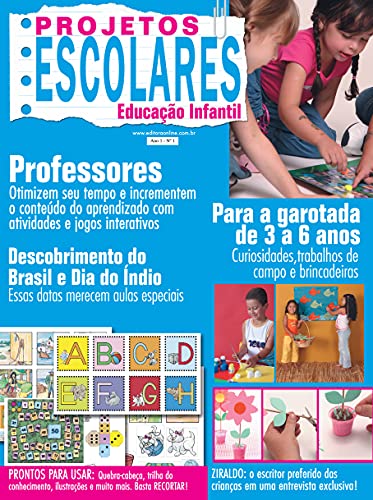 Livro PDF Projetos Escolares – Educação Infantil: Edição 1