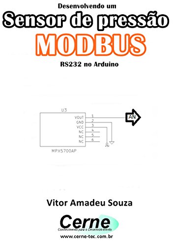 Livro PDF: Desenvolvendo um Sensor de pressão MODBUS RS232 no Arduino