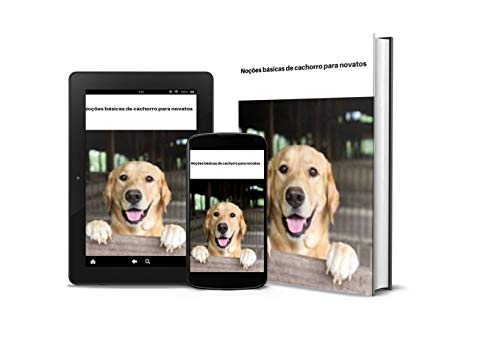 Livro PDF Noções básicas de cachorro para novatos