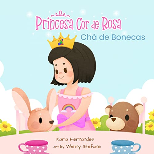 Livro PDF Princesa Cor de Rosa : Cha de Bonecas