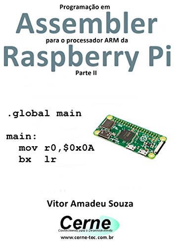 Livro PDF Programação em Assembler para o processador ARM da Raspberry Pi Parte II