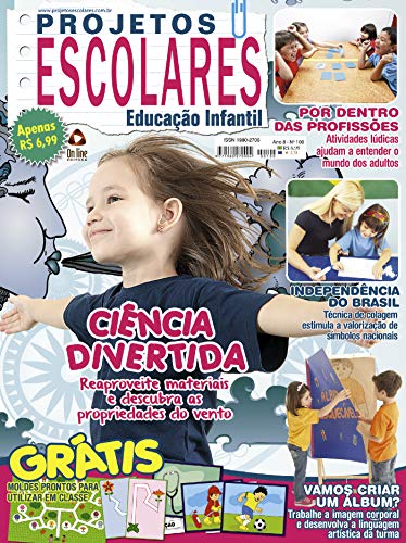 Livro PDF Projetos Escolares Educação Infantil Ed 100