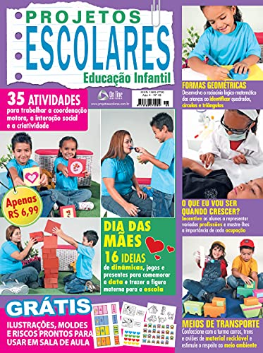Livro PDF Projetos Escolares – Educação Infantil: Edição 48