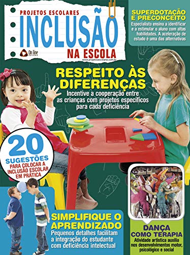 Livro PDF Projetos Escolares Inclusão na Escola: Edição 3