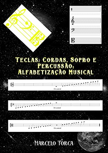Livro PDF Teclas, Cordas, Sopro e Percussão: Alfabetização Musical (Educação Musical)