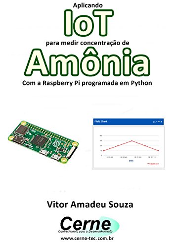 Livro PDF Aplicando IoT para medir concentração de Amônia Com a Raspberry Pi programada em Python