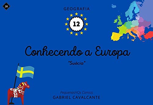 Livro PDF Conhecendo a Europa: Suécia (PequenasHQs Comics – Geografia Livro 12)