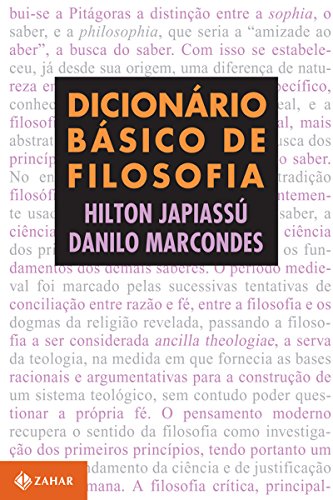 Livro PDF Dicionário básico de filosofia