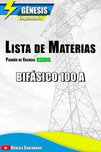 Livro PDF: Lista de Materiais para Instalação de padrão Bifásico de 100A – CEMIG