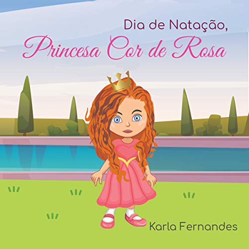 Livro PDF Princesa Cor de Rosa: Dia de Natação