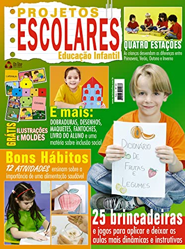Livro PDF Projetos Escolares – Educação Infantil: Edição 10