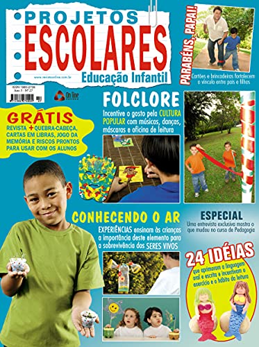 Livro PDF Projetos Escolares – Educação Infantil: Edição 27