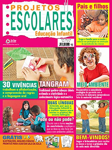 Livro PDF Projetos Escolares – Educação Infantil: Edição 34