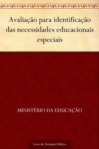 Livro PDF Avaliação para identificação das necessidades educacionais especiais