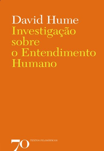 Livro PDF Investigação Sobre o Entendimento Humano