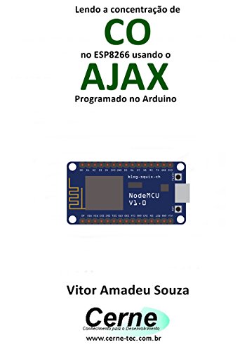 Livro PDF Lendo a concentração de CO no ESP8266 usando o AJAX Programado no Arduino