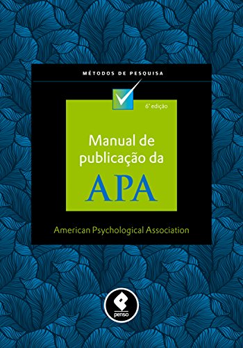 Livro PDF: Manual de Publicação da APA (Métodos de Pesquisa)