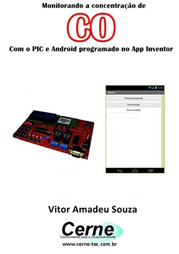 Livro PDF Monitorando a concentração de CO Com o PIC e Android programado no App Inventor