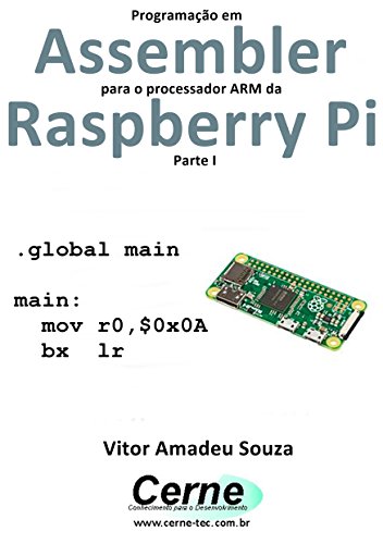 Livro PDF Programação em Assembler para o processador ARM da Raspberry Pi Parte I