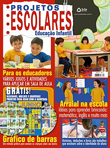 Capa do livro: Projetos Escolares – Educação Infantil: Edição 2 - Ler Online pdf