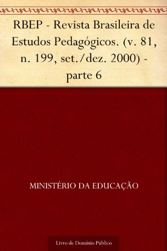 Livro PDF RBEP – Revista Brasileira de Estudos Pedagógicos. (v. 81 n. 199 set.-dez. 2000) – parte 4