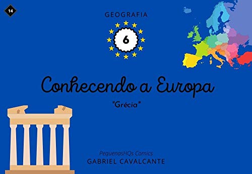 Livro PDF Conhecendo a Europa: Grécia (PequenasHQs Comics – Geografia Livro 6)