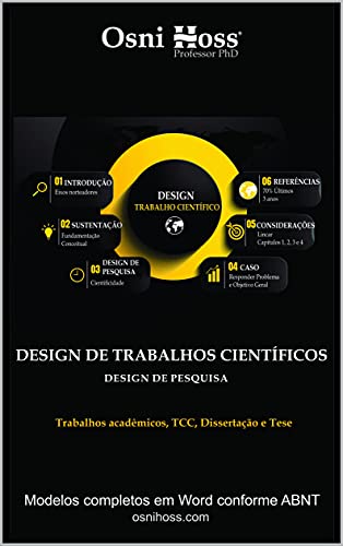 Livro PDF Design de Trabalho Científico: Design de Pesquisa, Trabalhos Acadêmicos, TCC, Dissertação e Tese