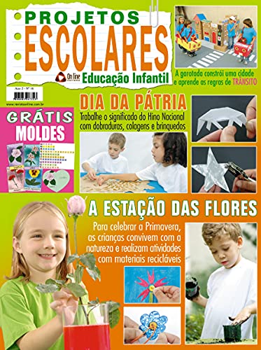 Capa do livro: Projetos Escolares – Educação Infantil: Edição 16 - Ler Online pdf