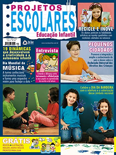Capa do livro: Projetos Escolares – Educação Infantil: Edição 30 - Ler Online pdf