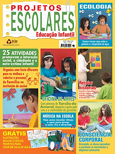 Capa do livro: Projetos Escolares – Educação Infantil: Edição 36 - Ler Online pdf