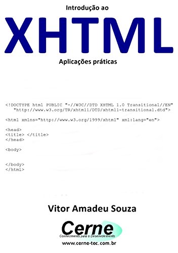 Livro PDF Introdução ao XHTML Aplicações práticas