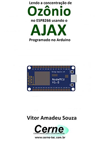 Livro PDF Lendo a concentração de Ozônio no ESP8266 usando o AJAX Programado no Arduino